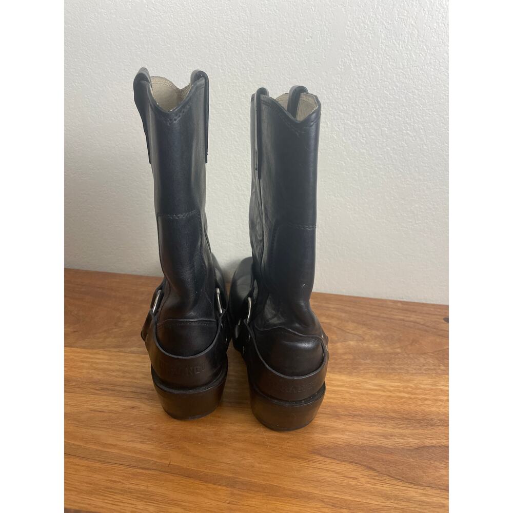 Durango Black Leather 10" Harness Boots Women's size 8.5 (generous fit) EU 40.5 - Picture 6 of 12